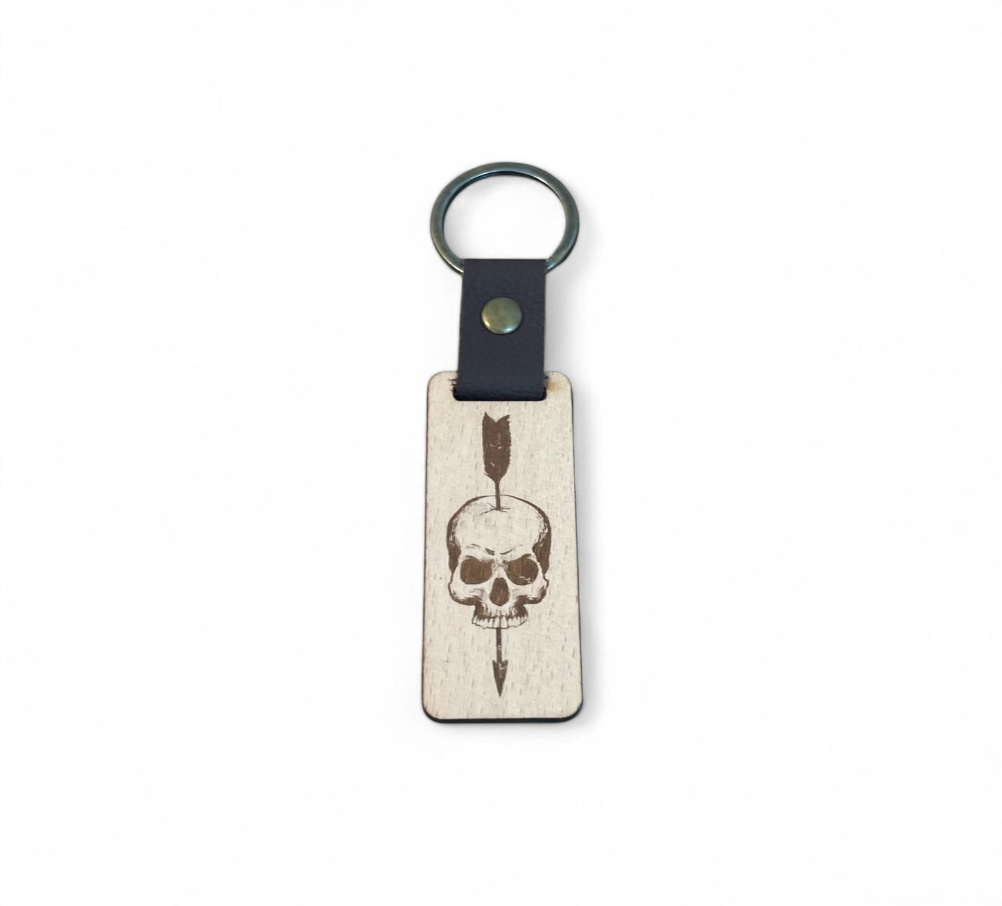 Porte clés en bois Arrow