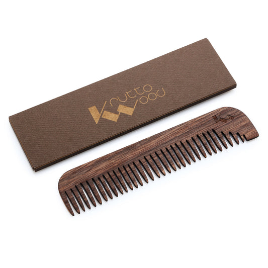 Peigne en bois de noeyer américain